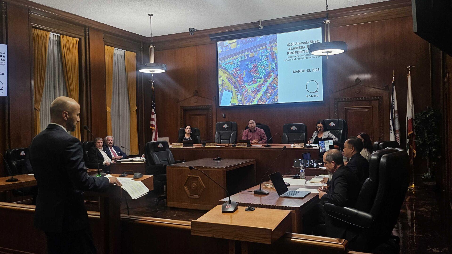 Will an illegal truck yard stop functioning in South Gate? City Manager explains the process